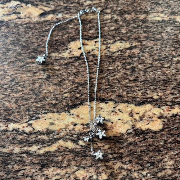 Swarovski Silver Star Necklace - Picture 1 of 4